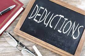 insurance deduction