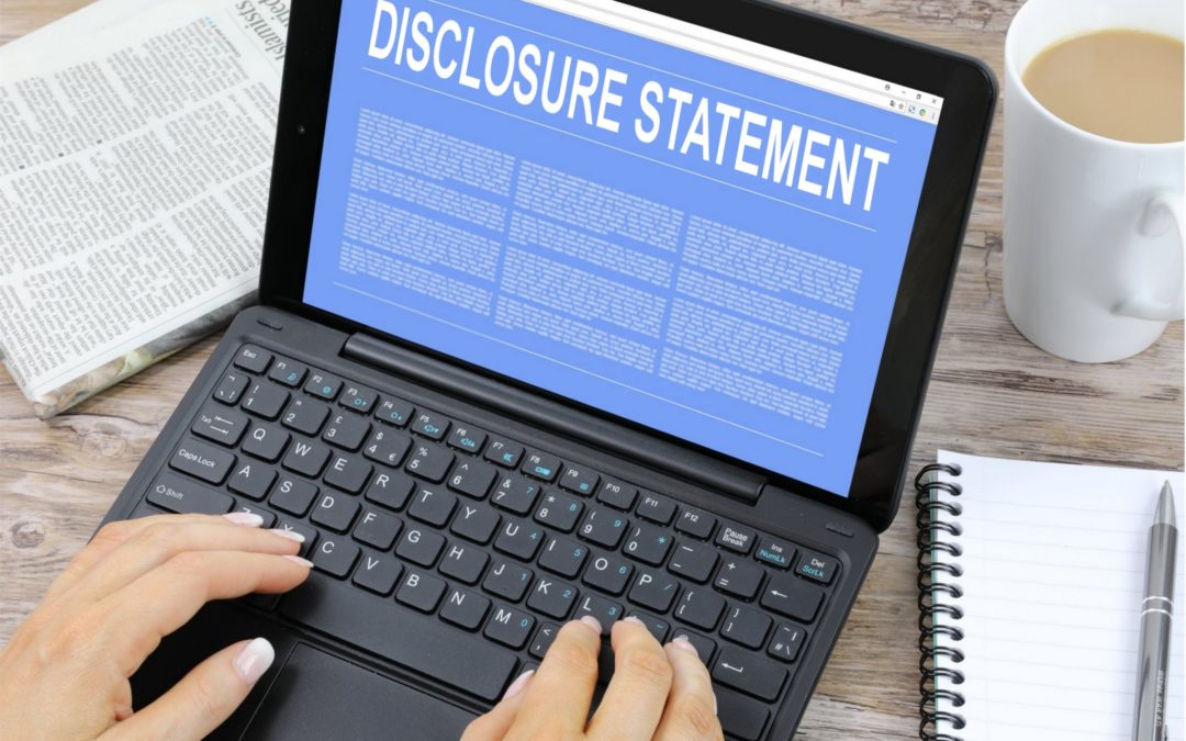 What is Disclosure Statement?